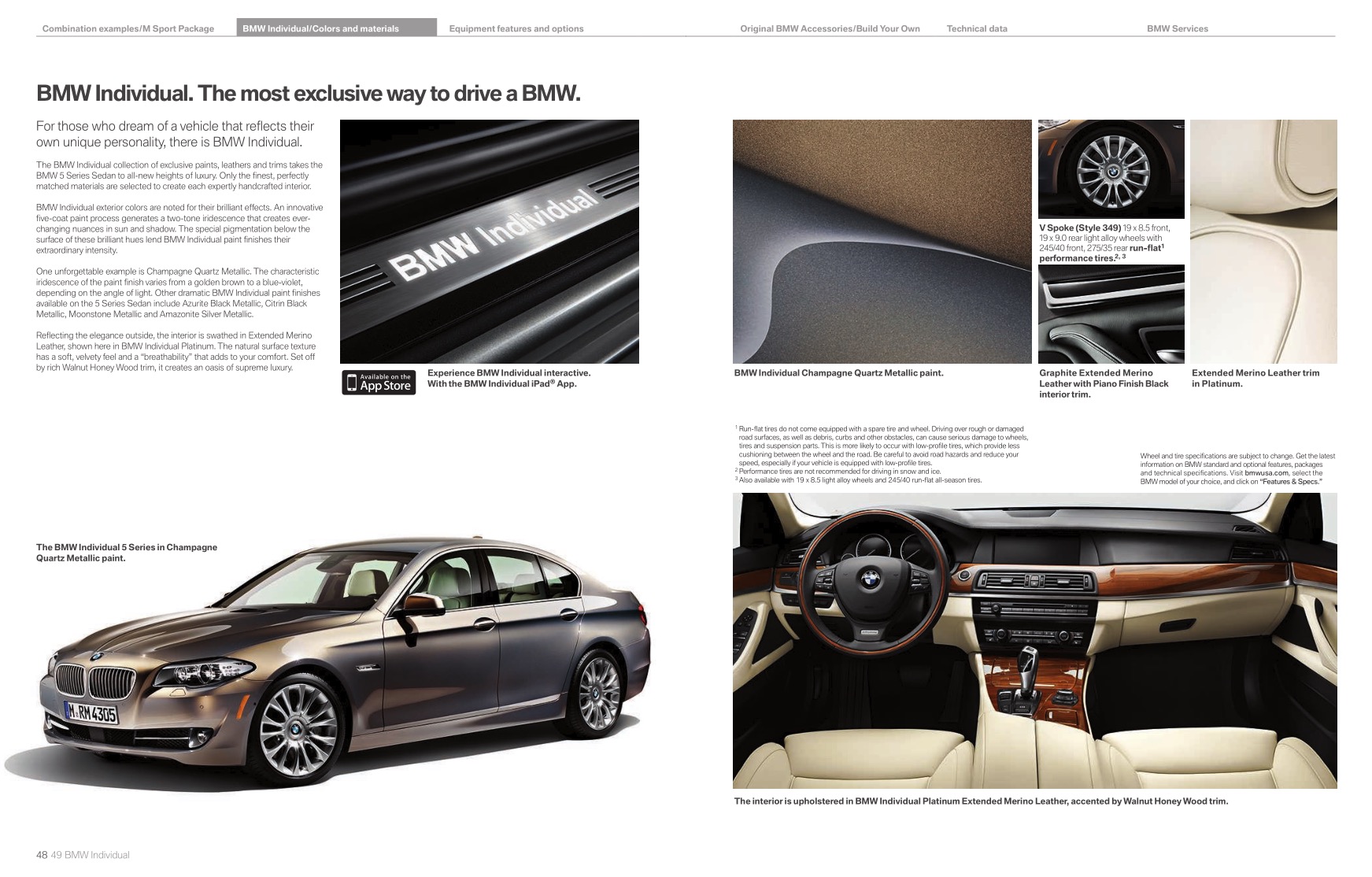 2013 BMW 5-Series Brochure Page 3